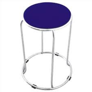 GHẾ ĐÔN INOX BỌC NỆM (CAO 0.5M, MẶT GHẾ NỆM, ỐNG PHI 19 DÀY 1MM)