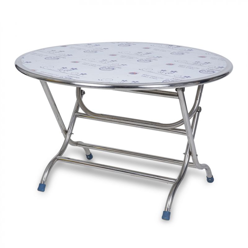Bàn tròn inox 1m2 - Thiết kế rộng rãi, thích hợp cho người tiêu dùng Việt!